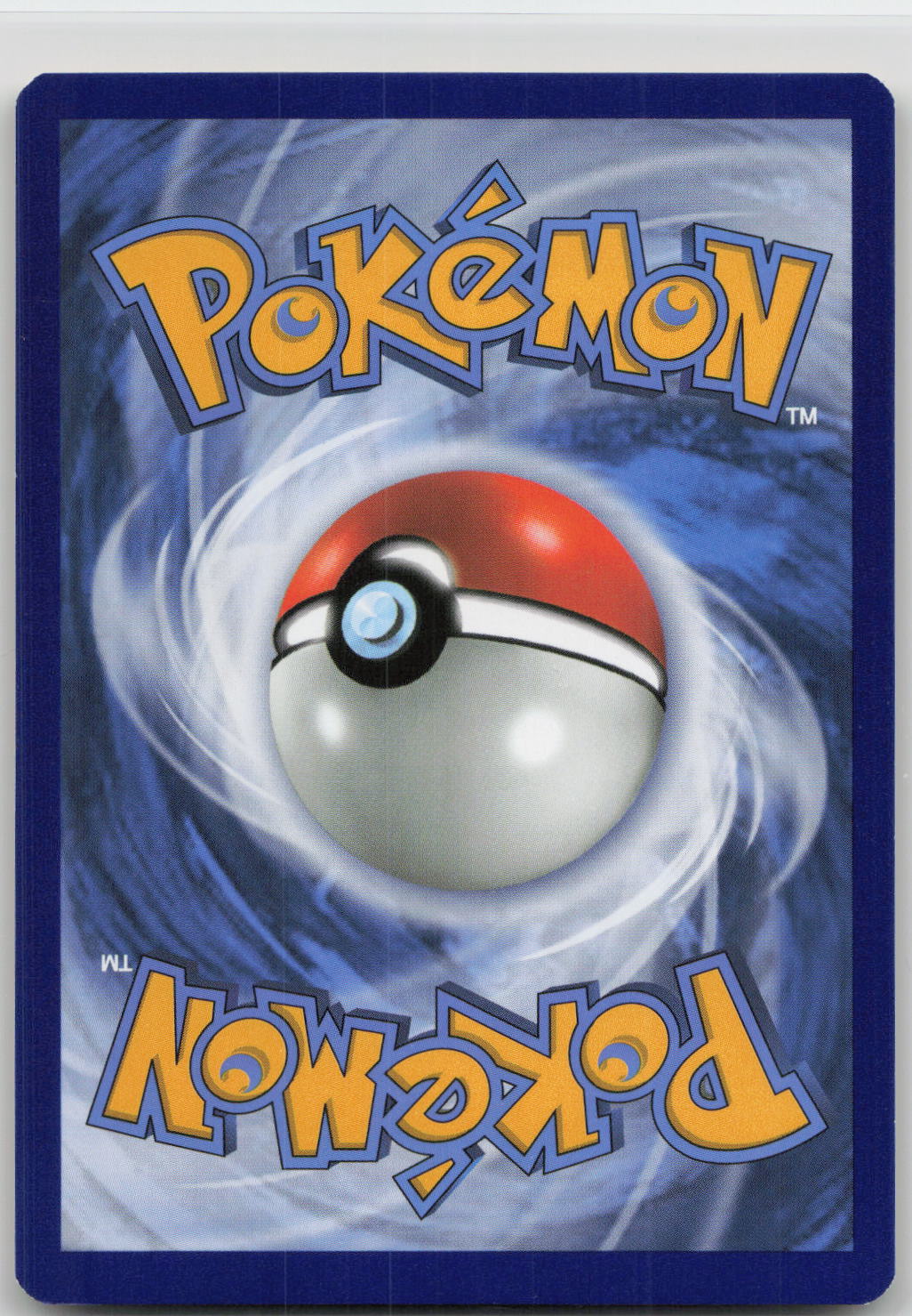 Back of card