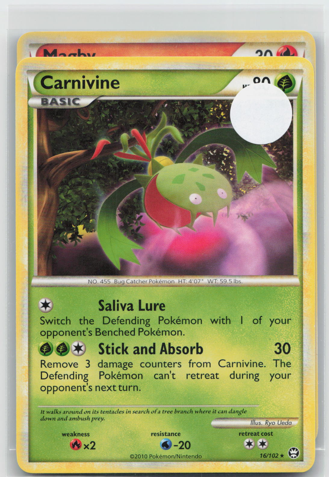 Carnivine - HGSS Triumphant 16/102