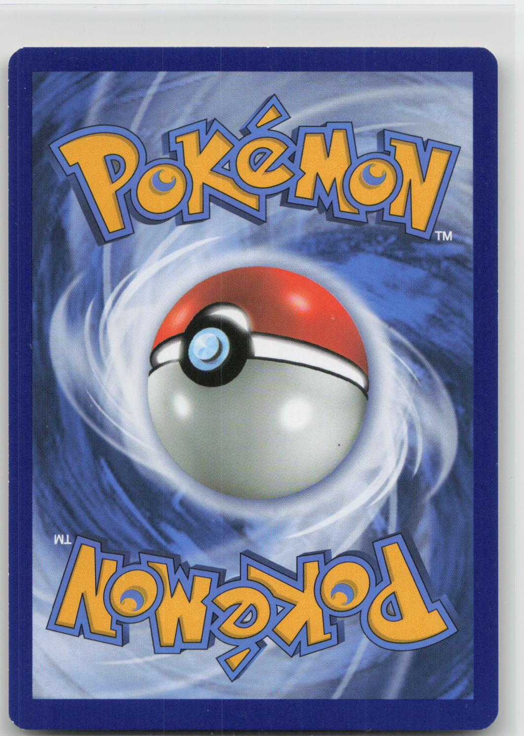 Back of card
