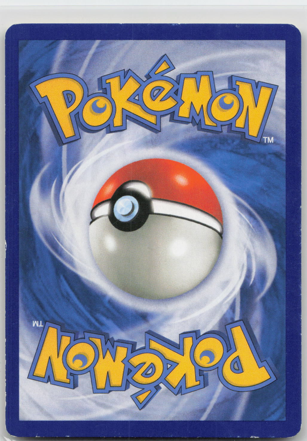 Back of card