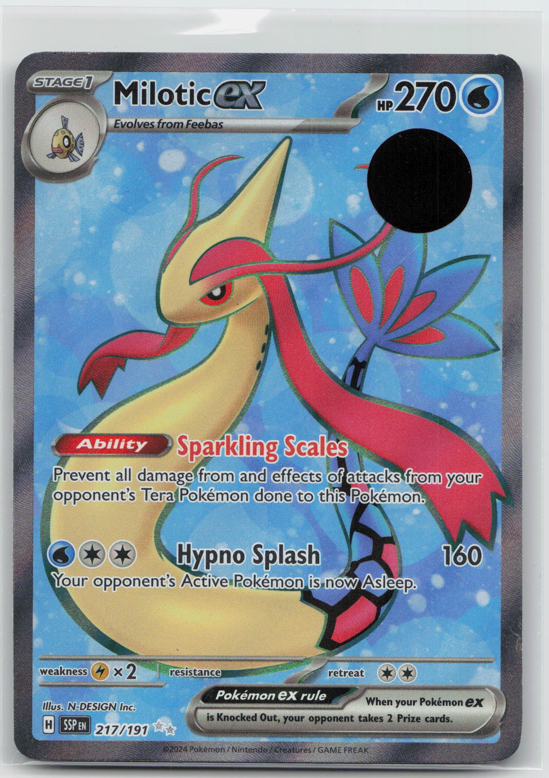 Milotic ex - Surging Sparks 217/191