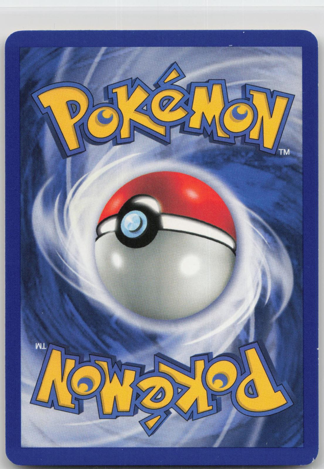 Back of card