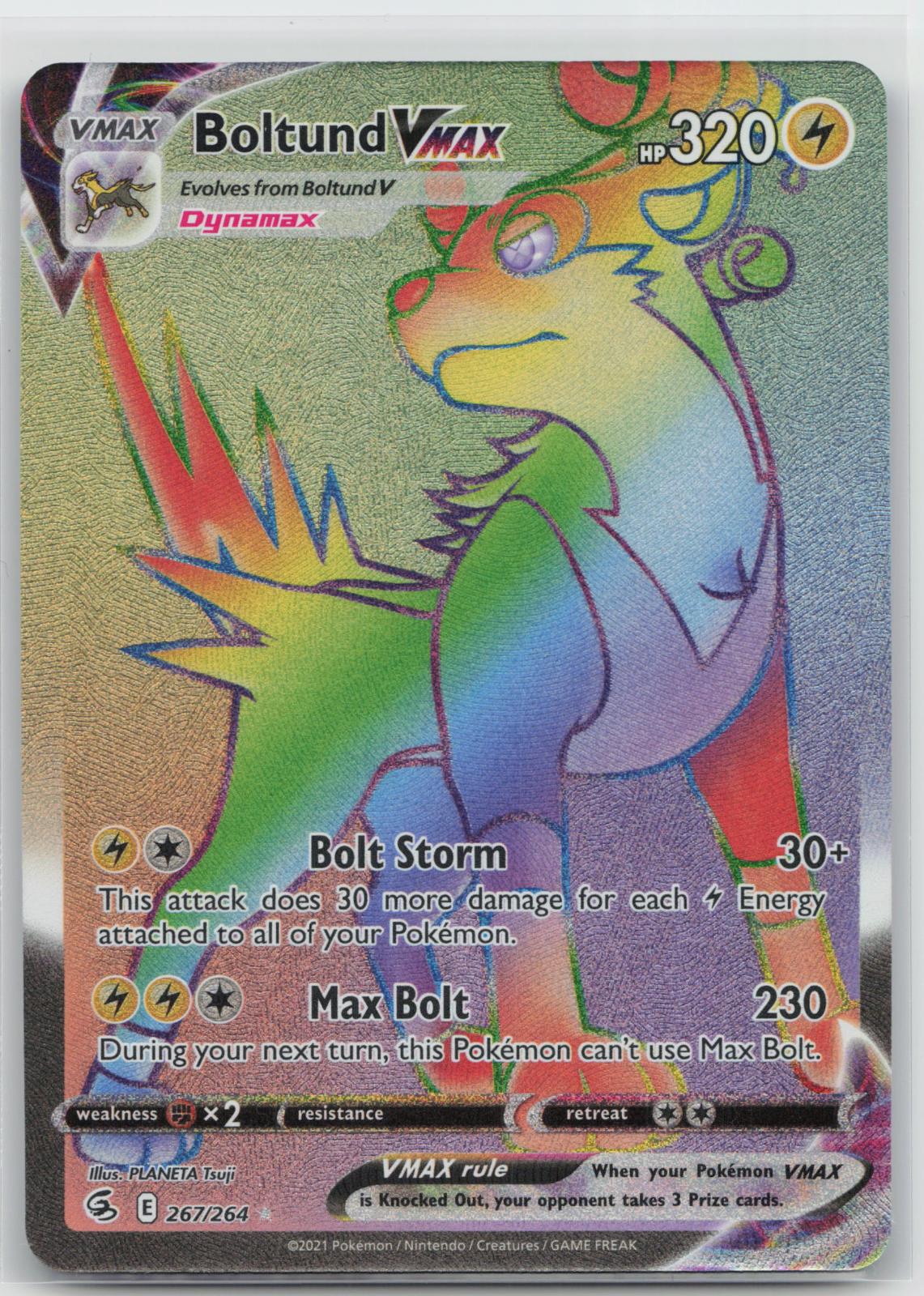 Boltund VMAX - Fusion Strike 267/264