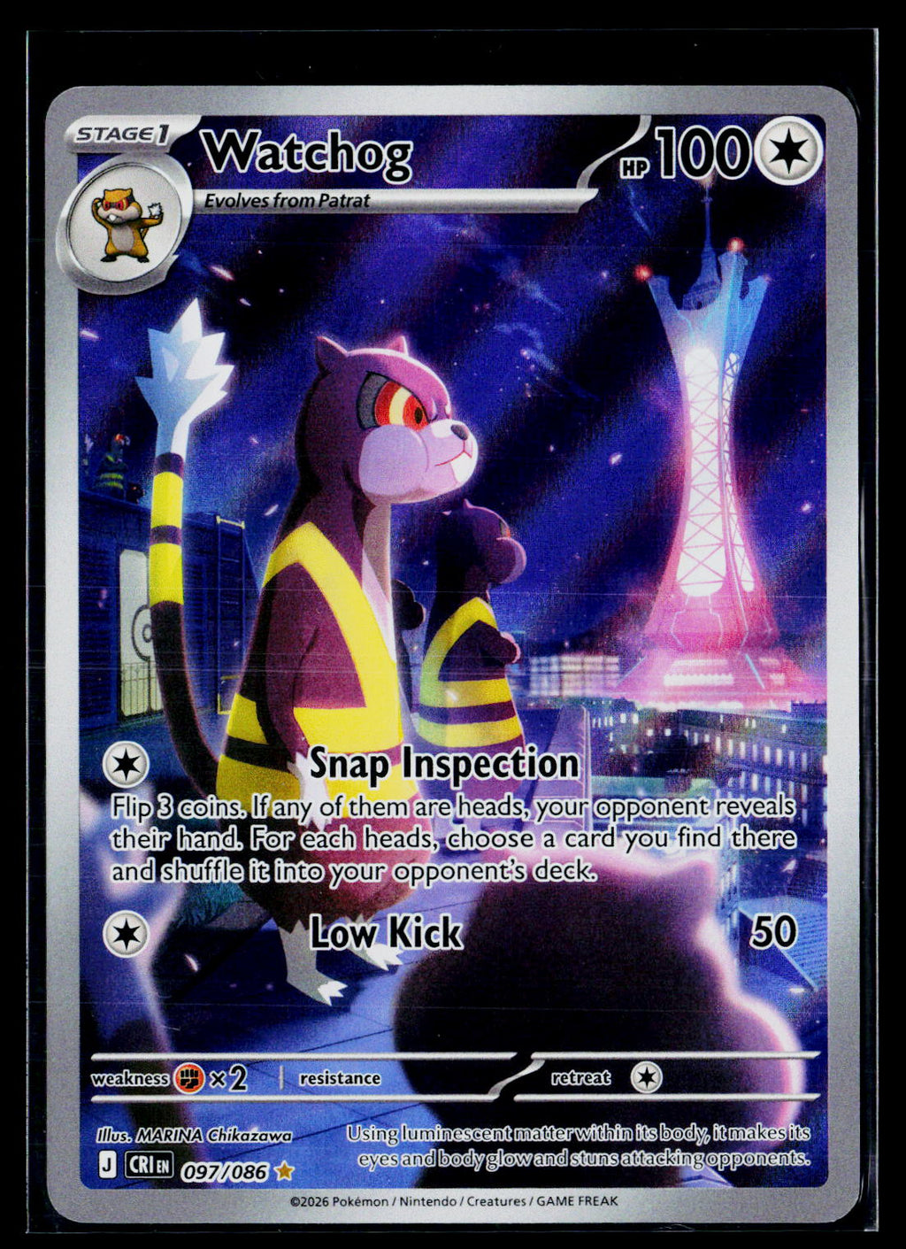 Watchog - Chaos Rising 097/086 (NM)