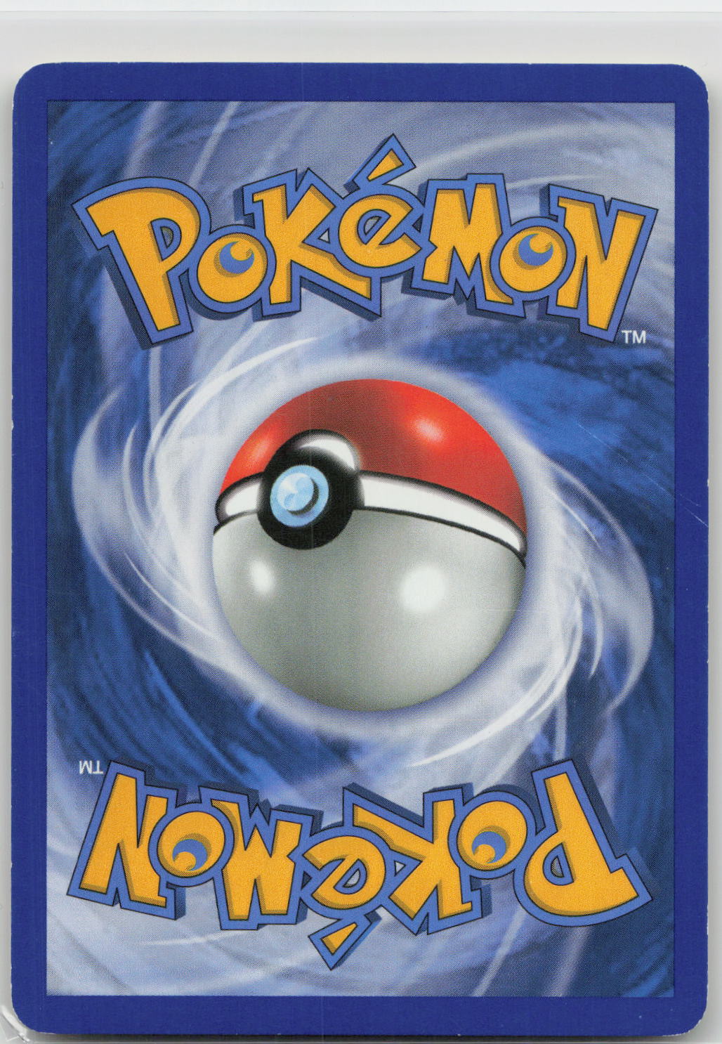 Back of card