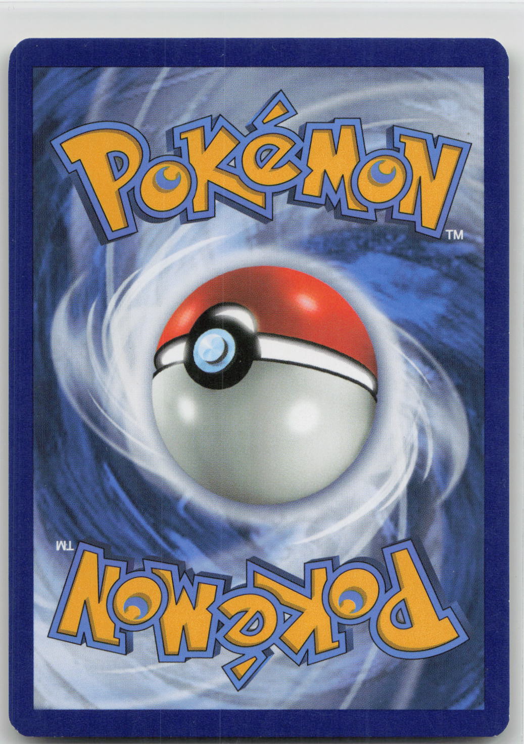 Back of card