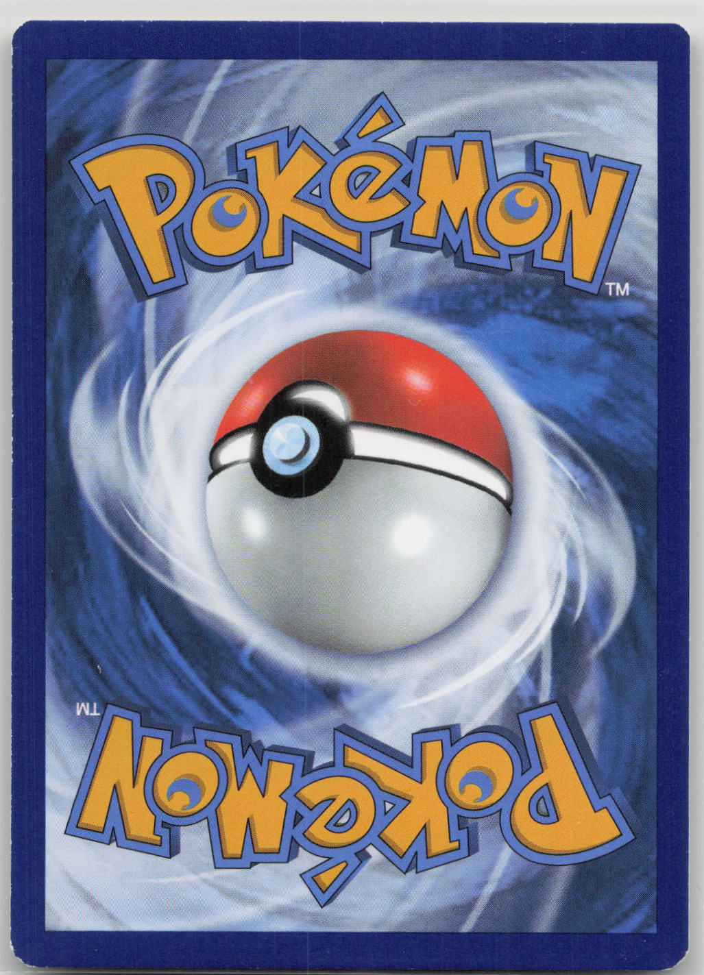 Back of card