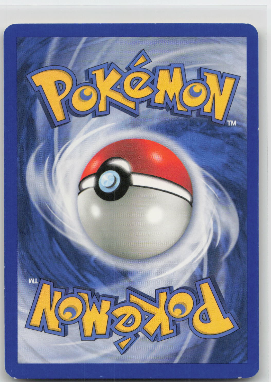 Back of card