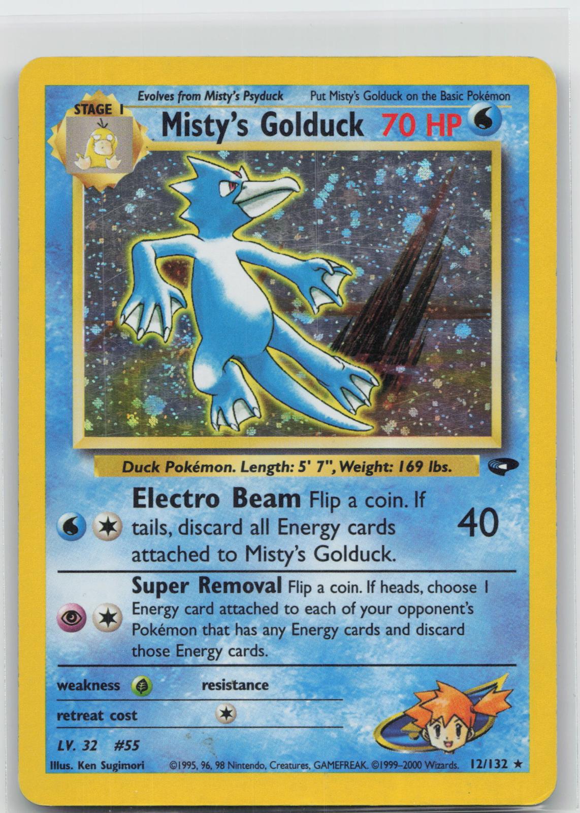 Misty's Golduck - Gym Challenge 12/132