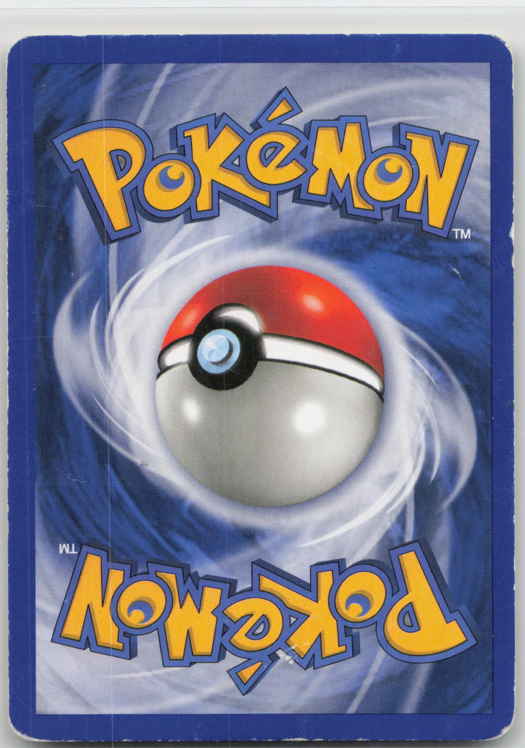 Back of card