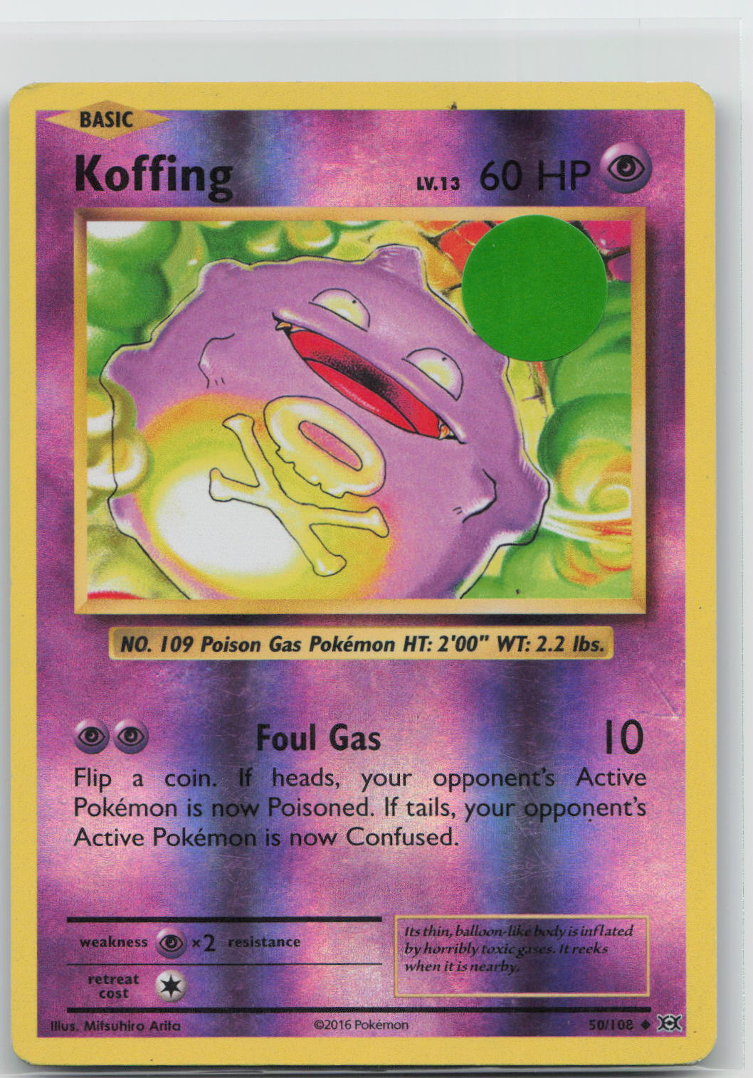 Koffing - Evolutions 50/108