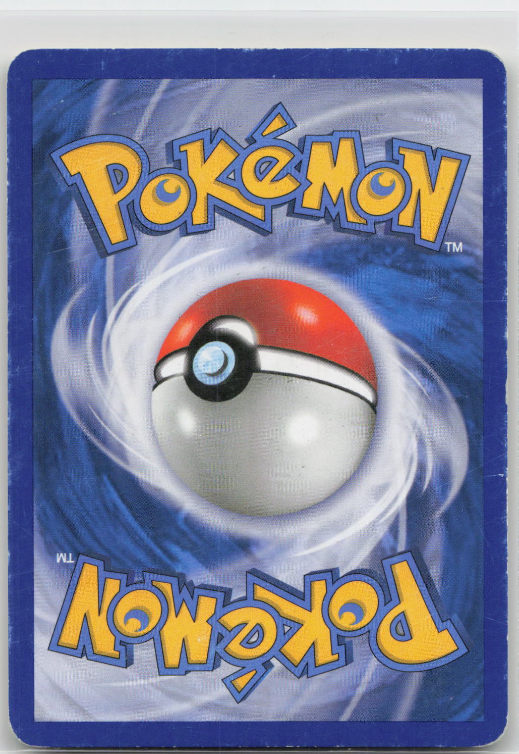 Back of card