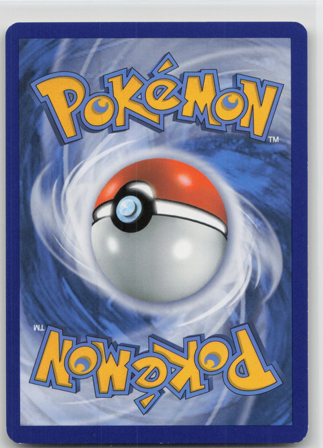 Back of card
