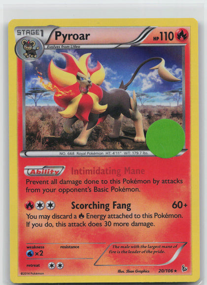 Pyroar - Flashfire 20/106