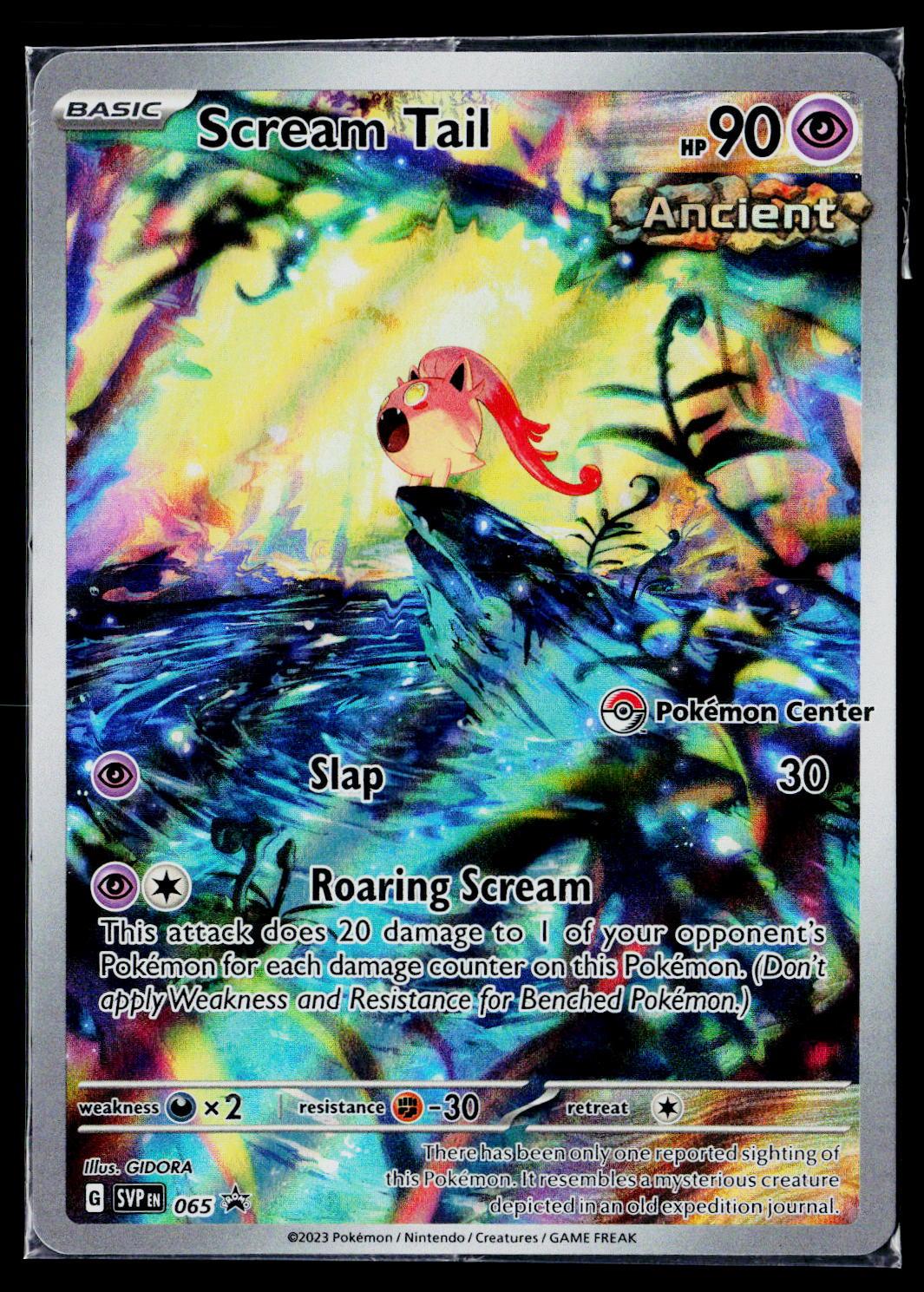 Scream Tail - Scarlet & Violet Promo 065 (NM)