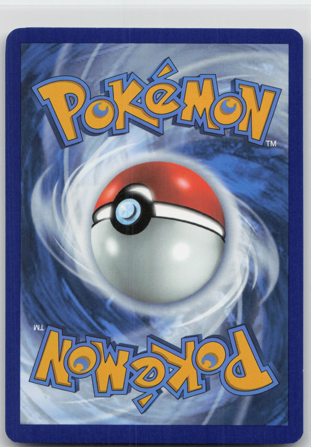 Back of card