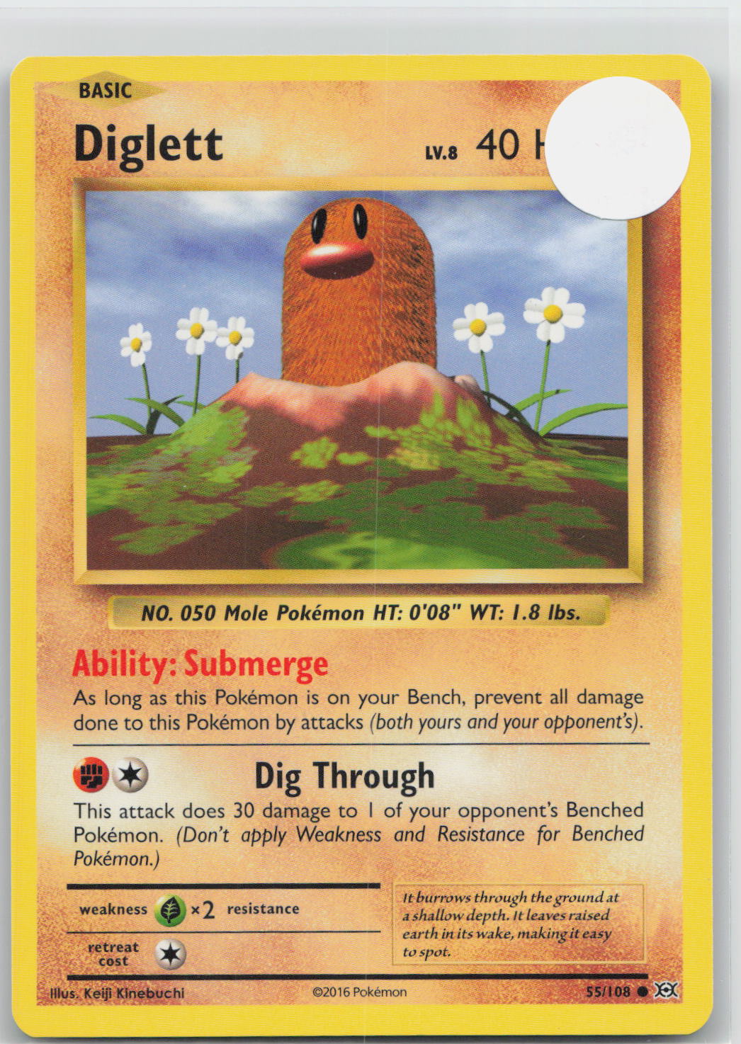 Diglett - Evolutions 55/108