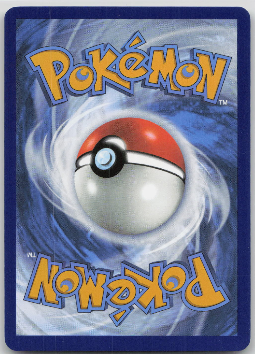 Back of card
