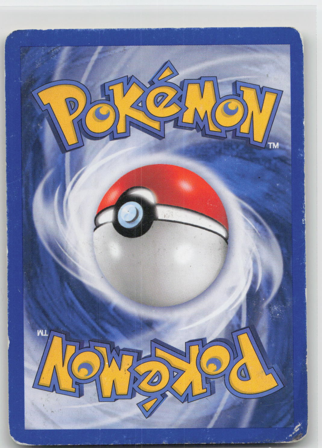 Back of card