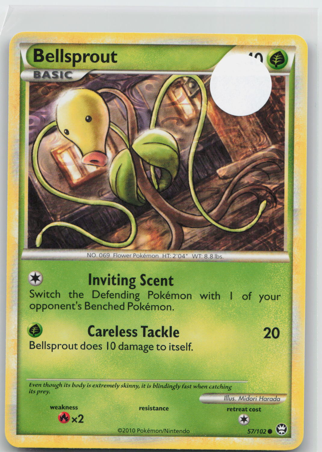 Bellsprout - HGSS Triumphant 57/102
