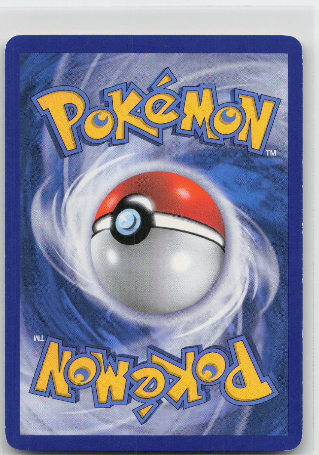 Back of card