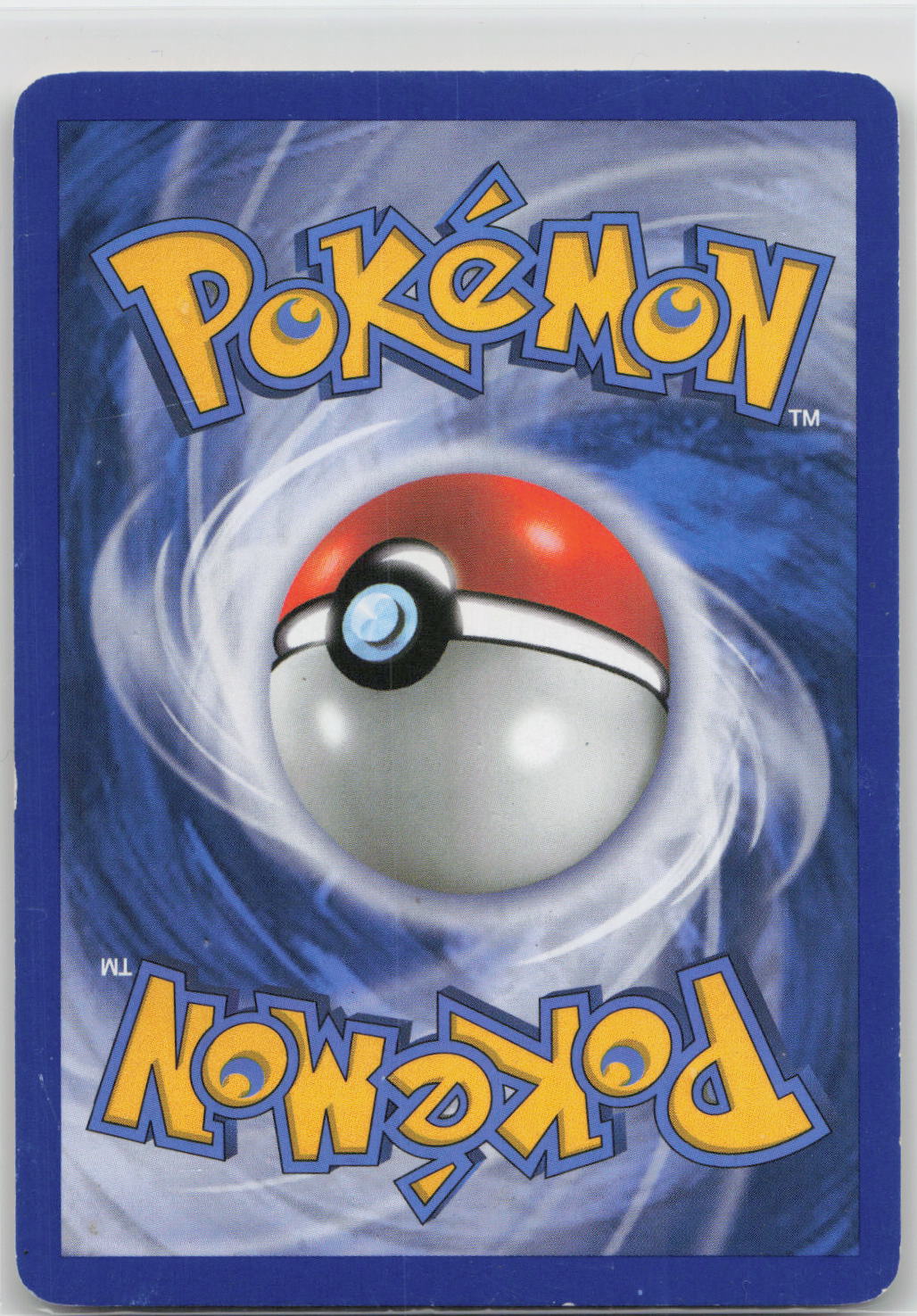 Back of card