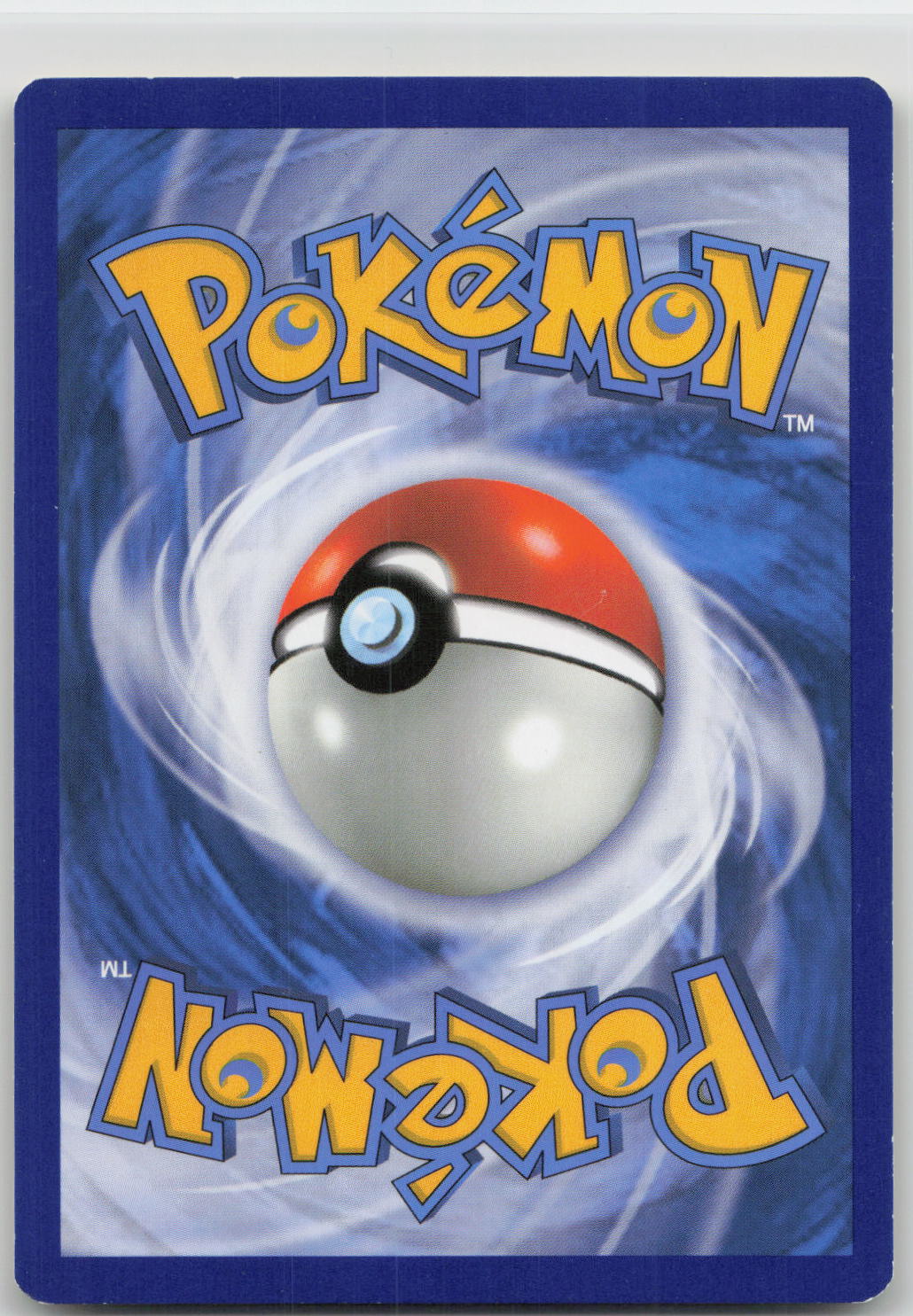 Back of card