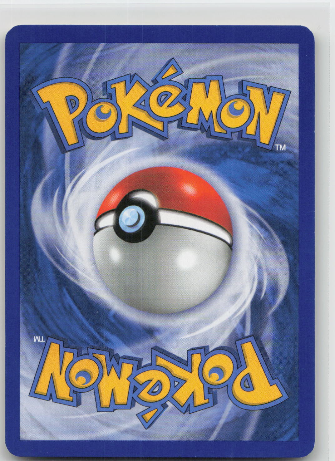 Back of card