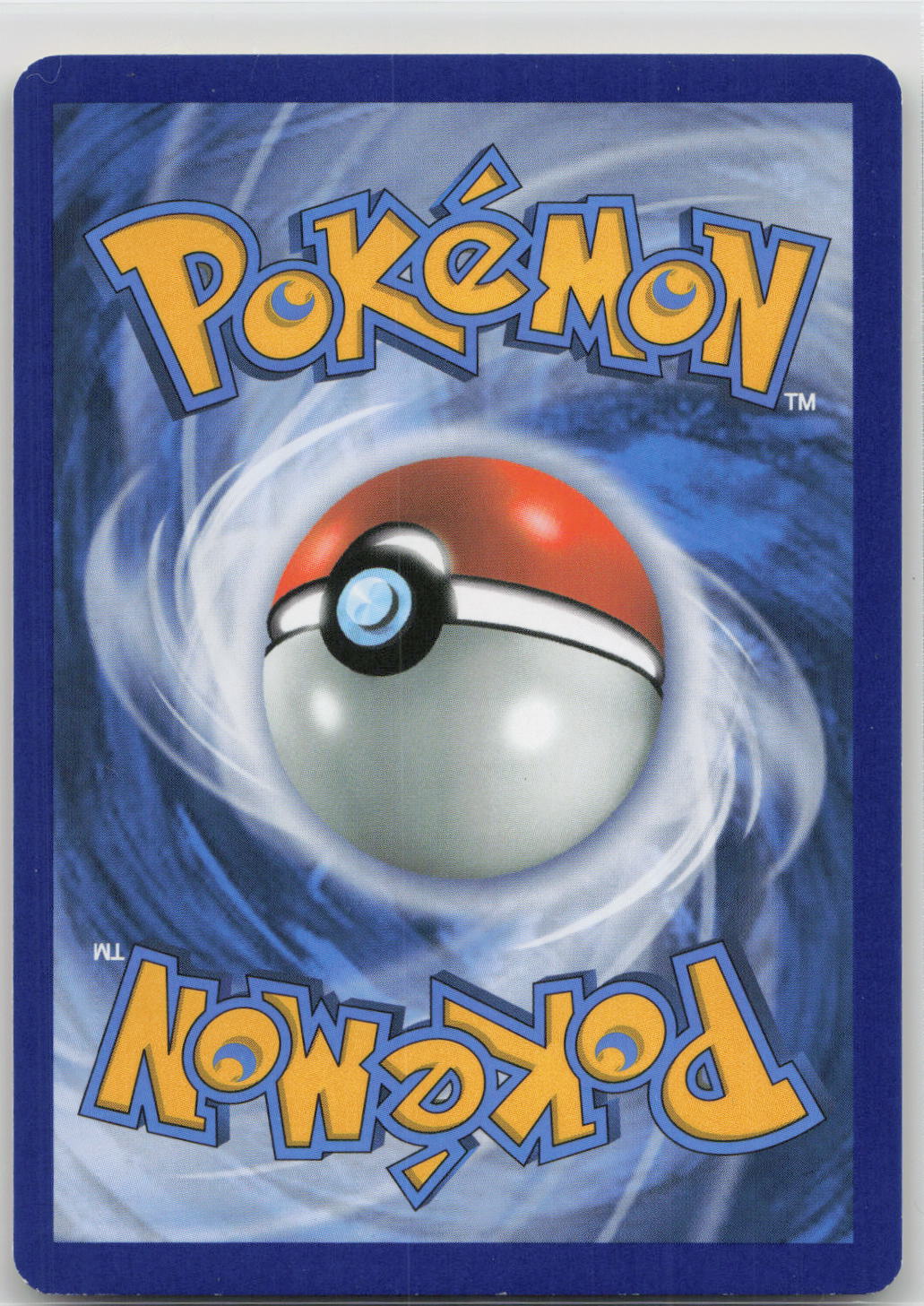 Back of card