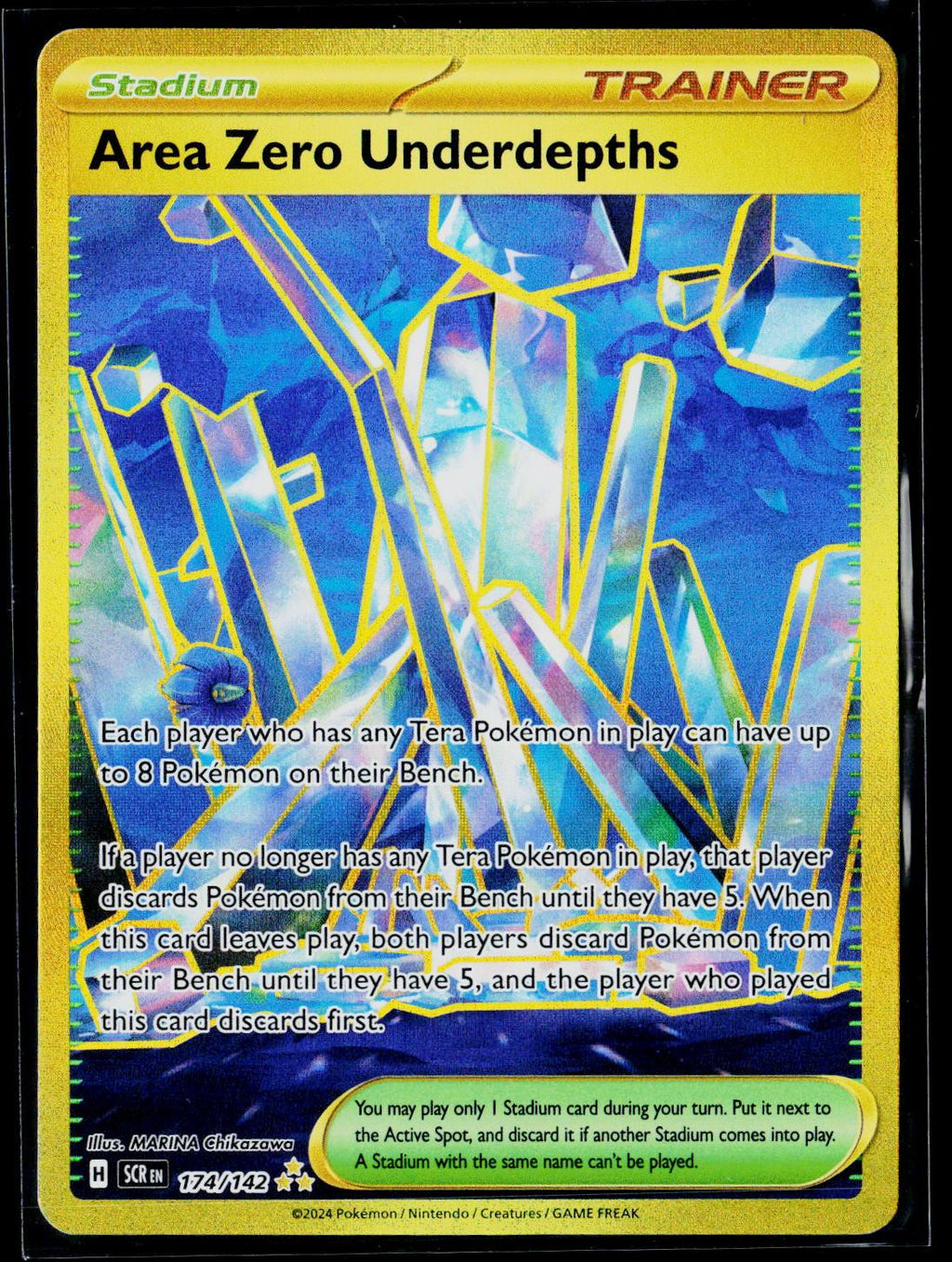 Area Zero Underdepths - Stellar Crown 174/142 (NM)