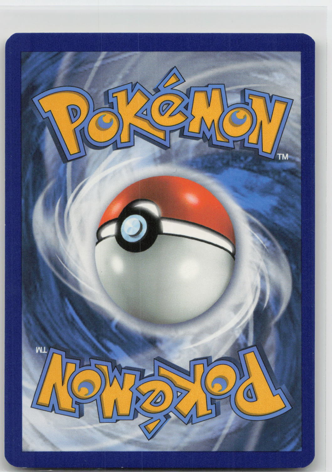 Back of card
