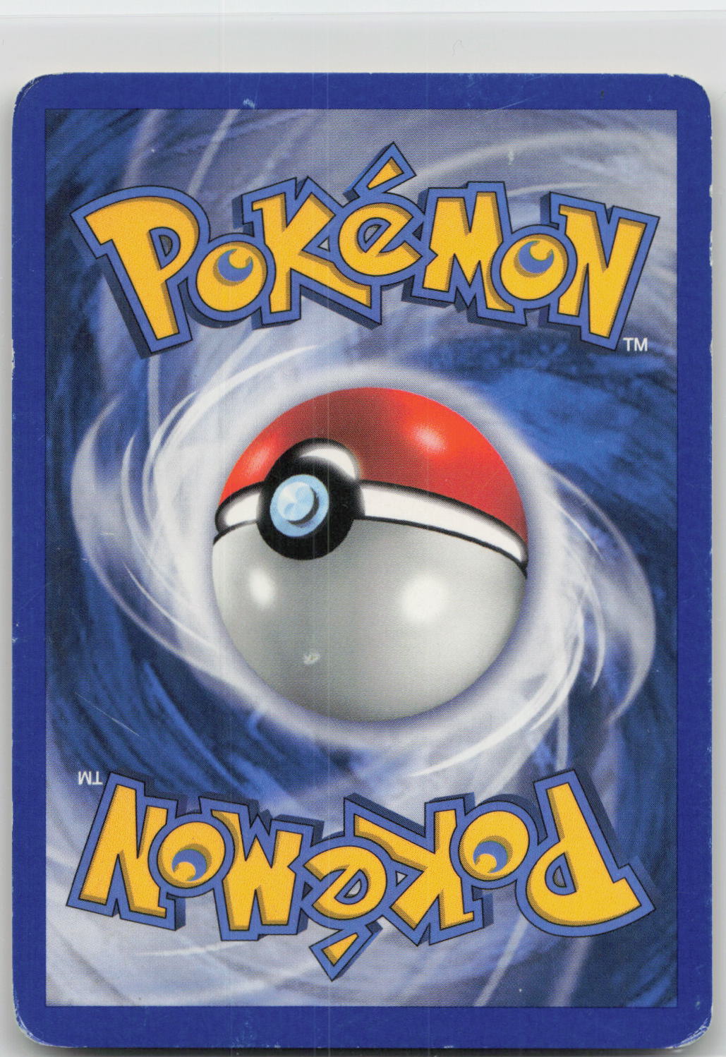 Back of card