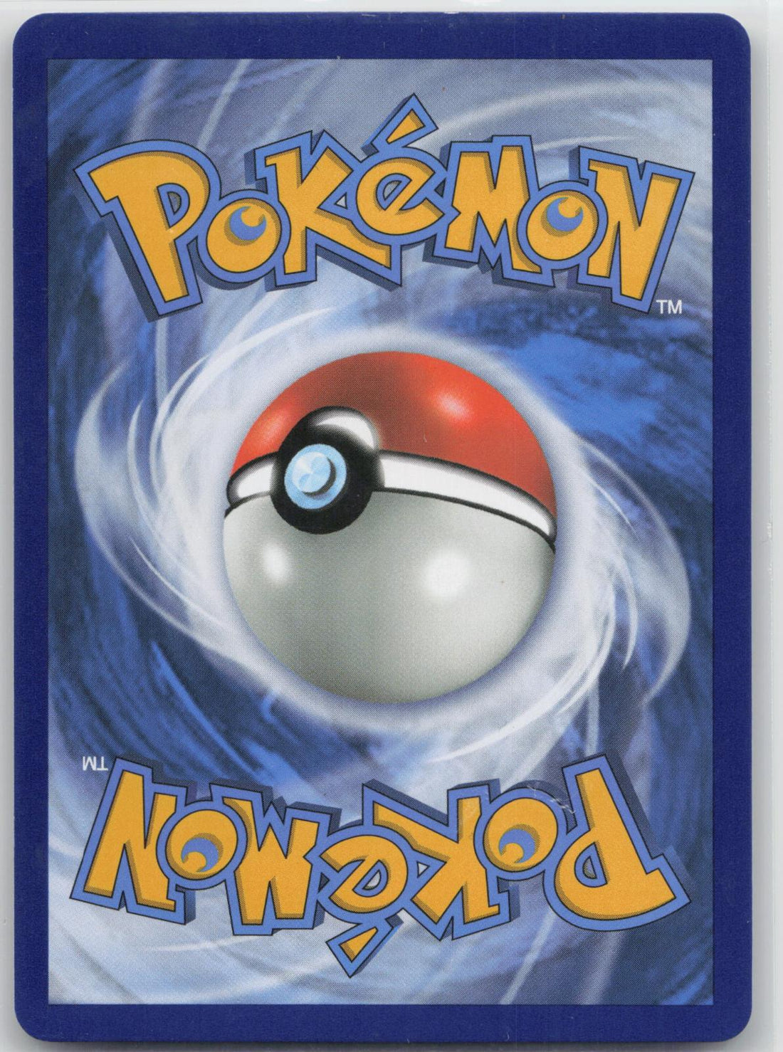 Back of card