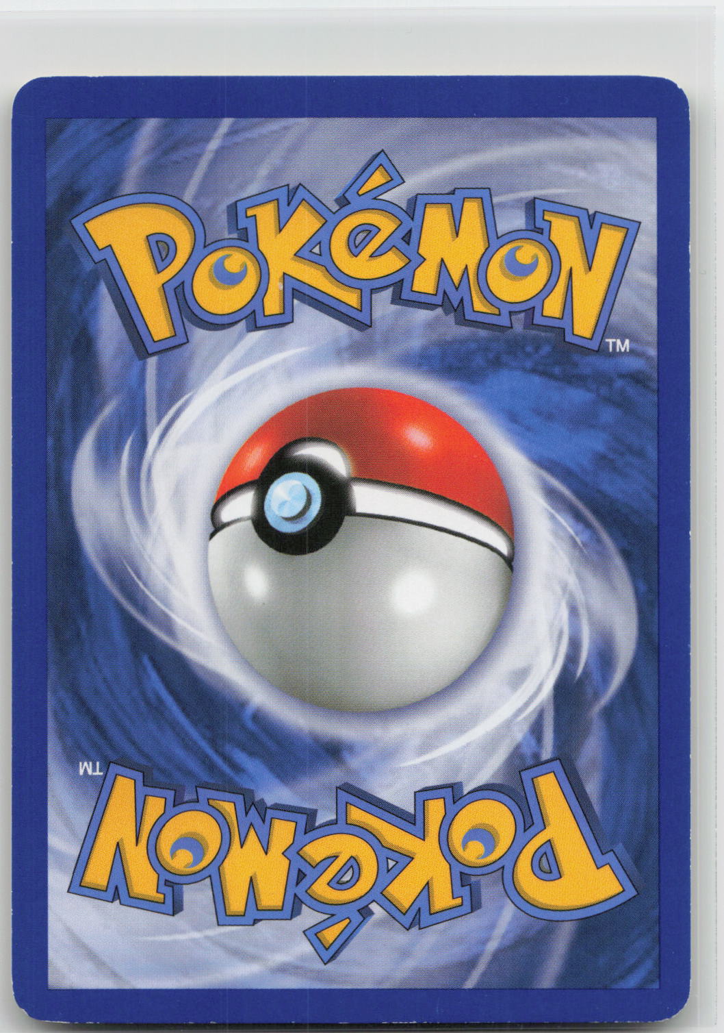 Back of card