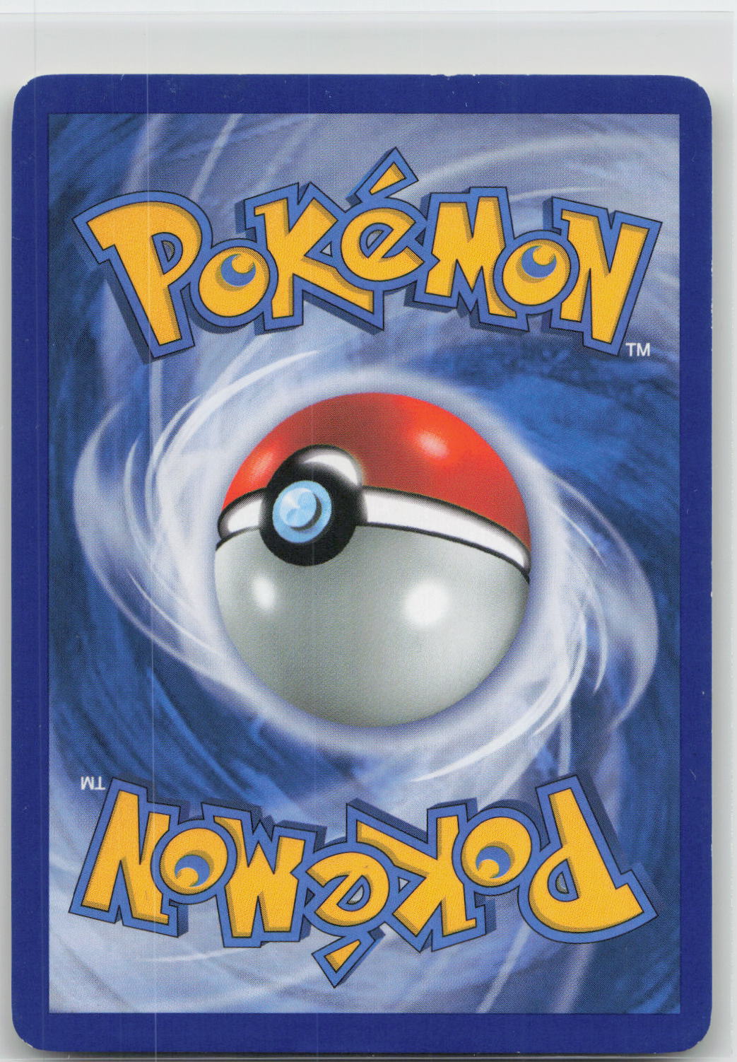 Back of card