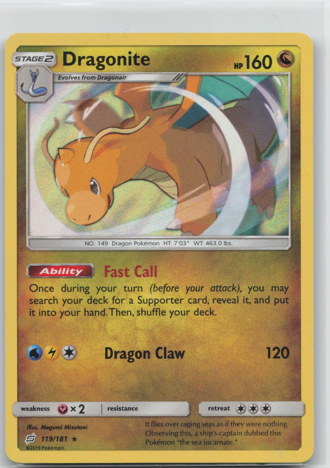 Dragonite - Team Up 119/181