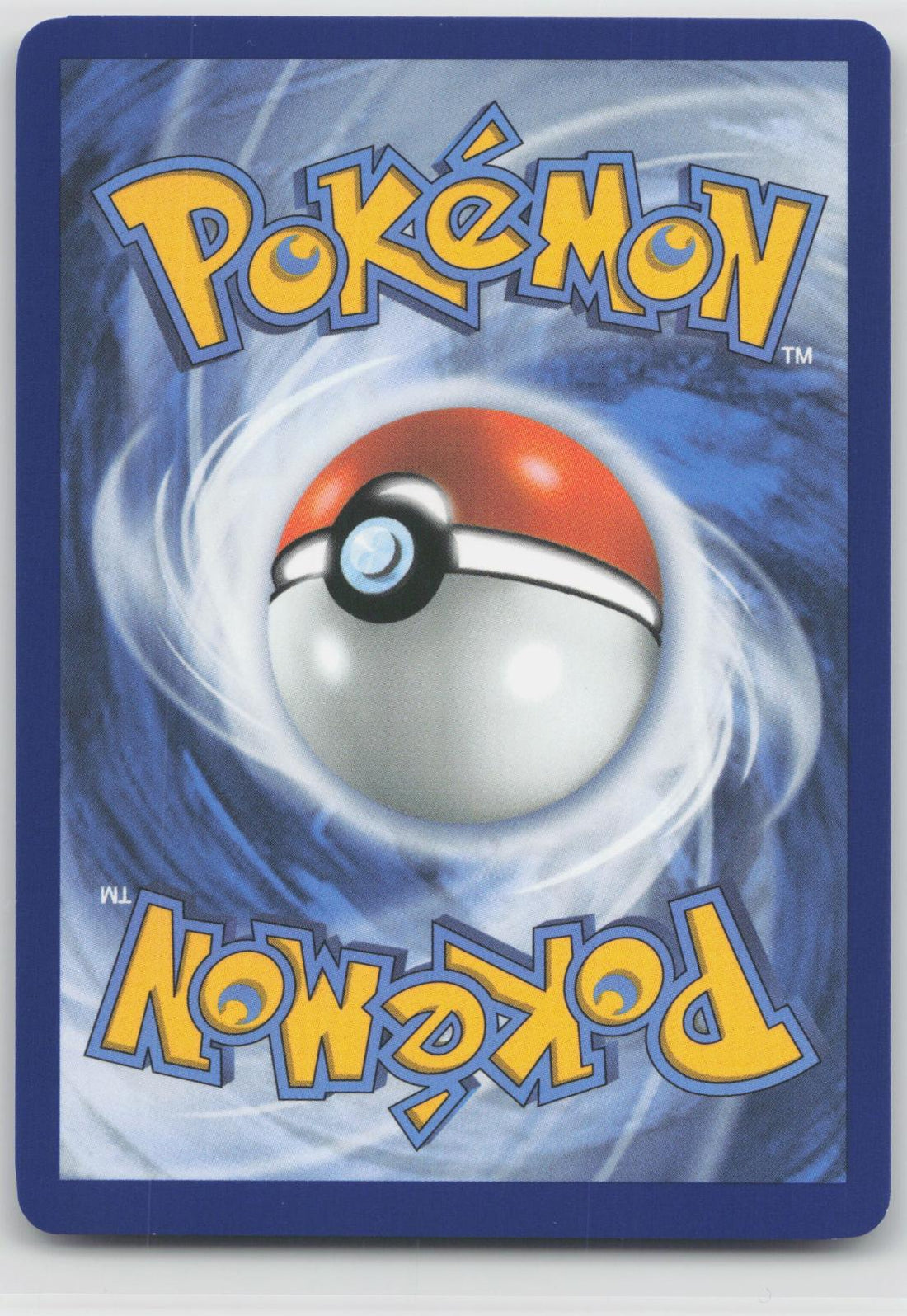Back of card