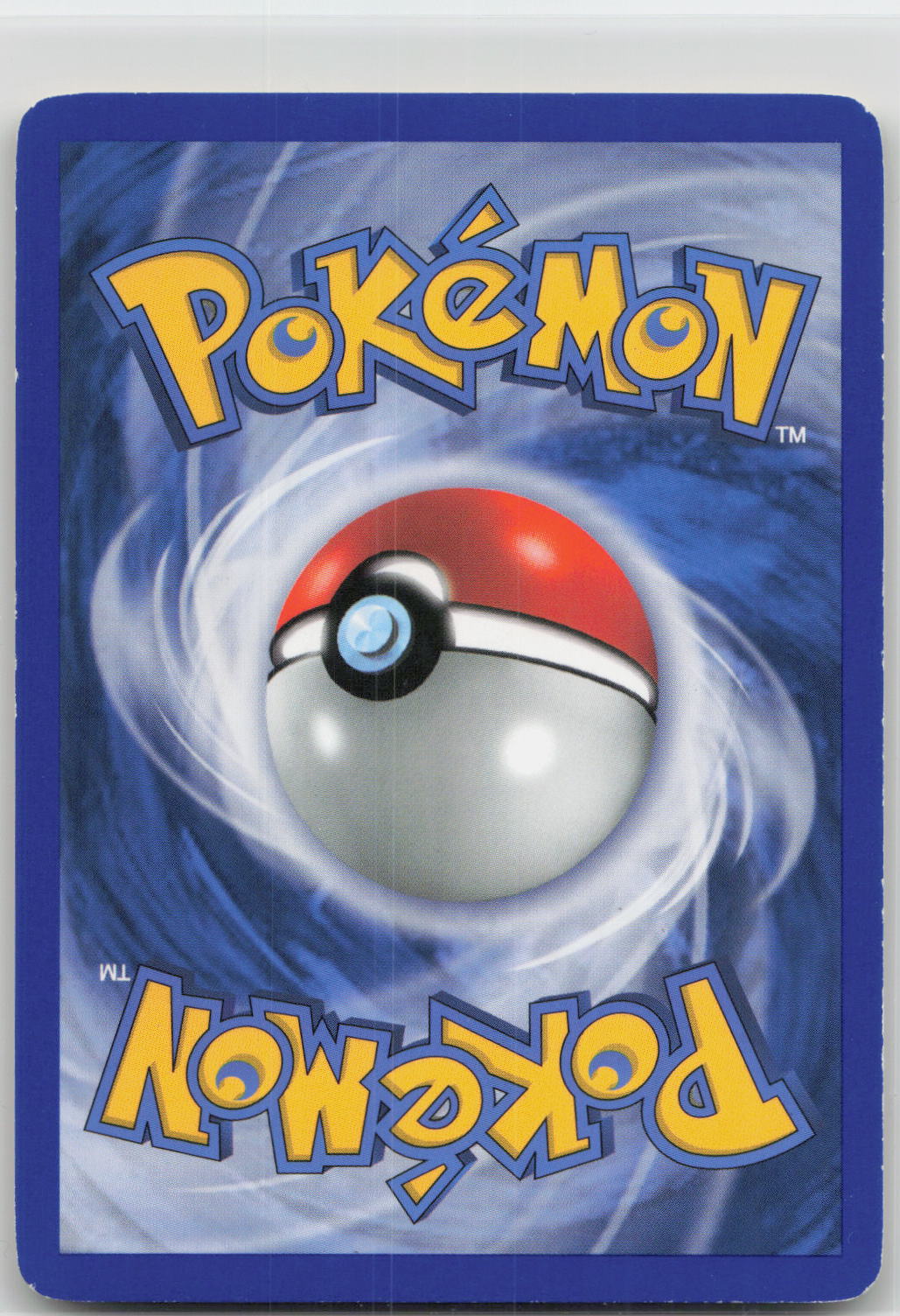Back of card