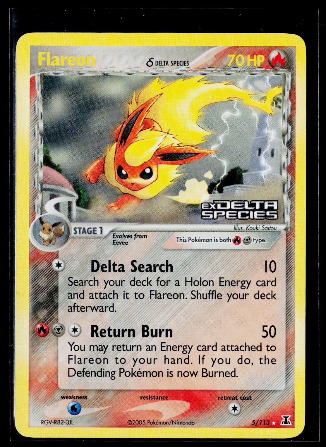 Flareon - Delta Species 5/113 (GD)