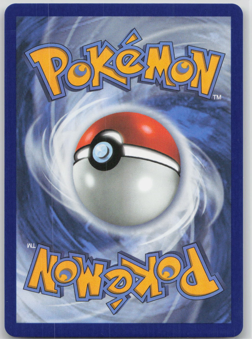Back of card