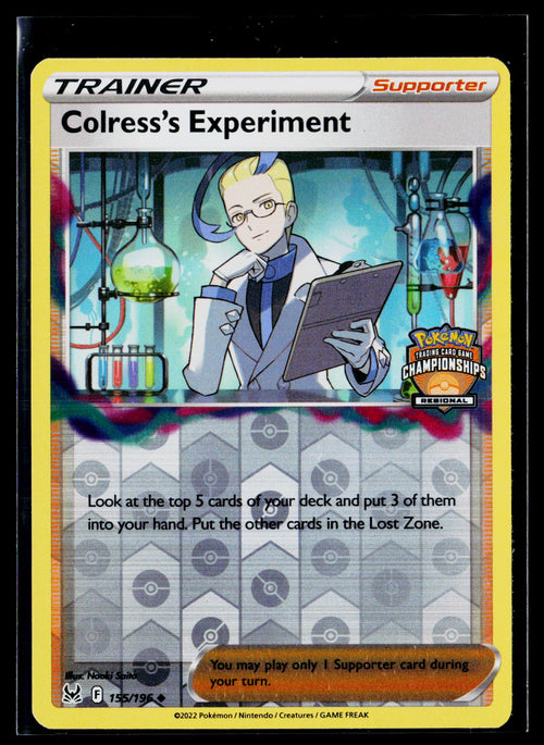 Colress's Experiment (Regional Championships) - Lost Origin 155/196 (NM)