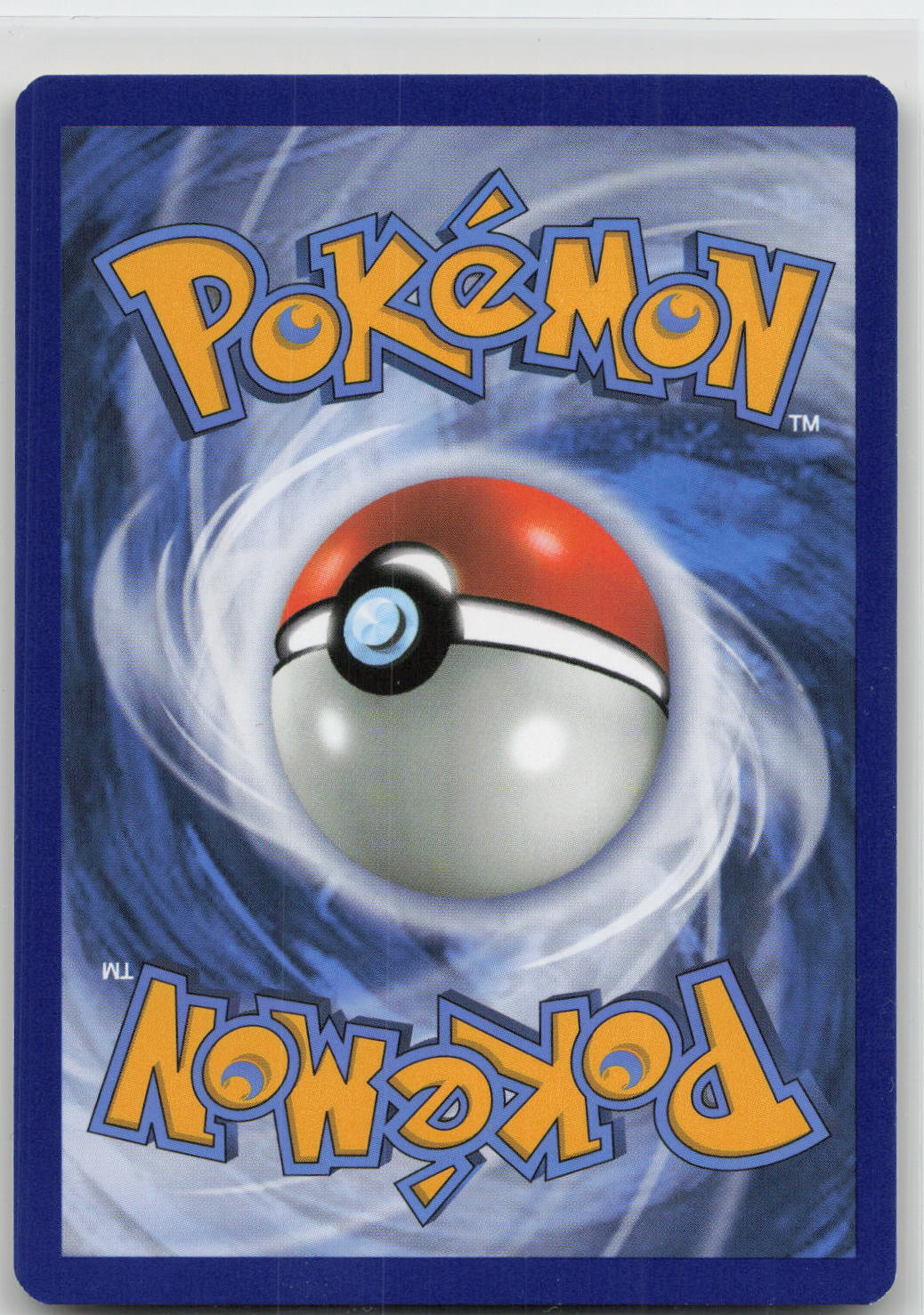 Back of card