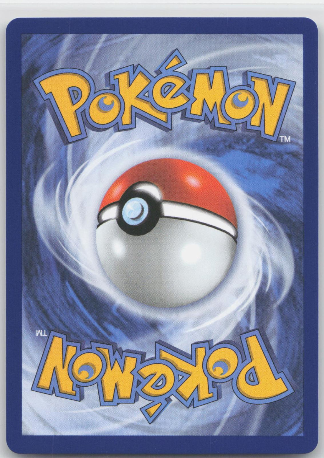 Back of card