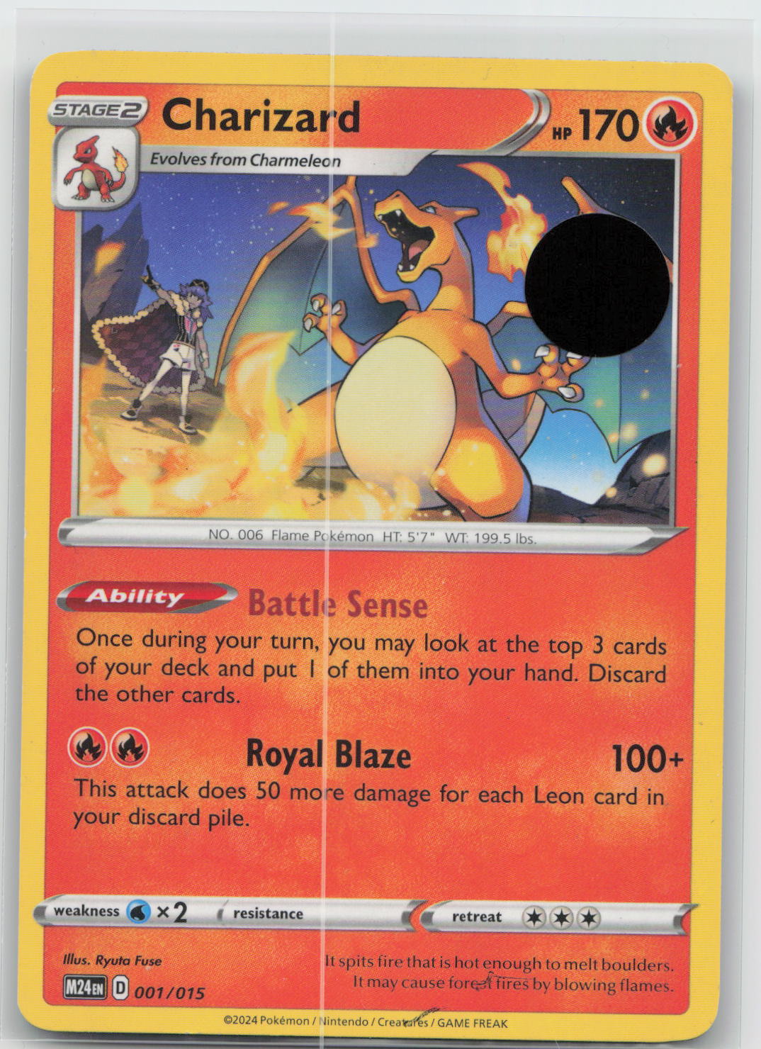 Charizard - McDonald's Collection 2024 001/015
