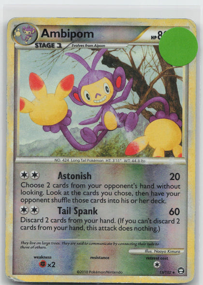 Ambipom - HGSS Triumphant 13/102