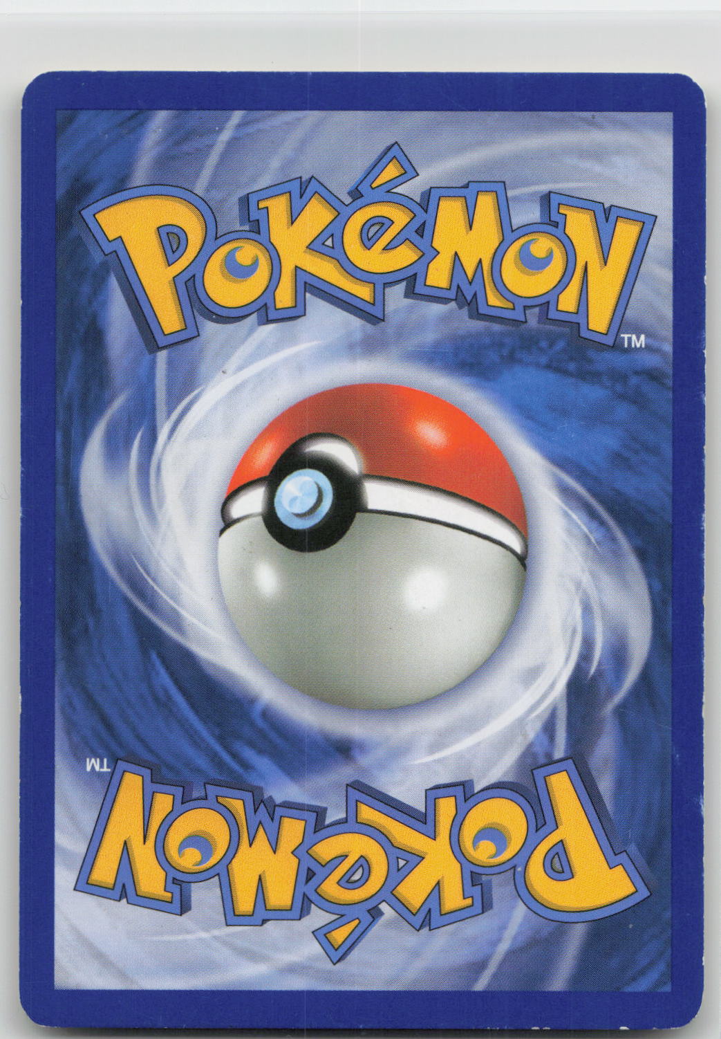 Back of card