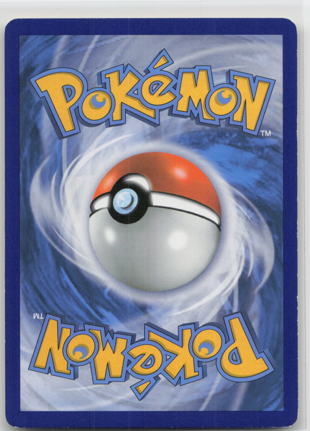 Back of card