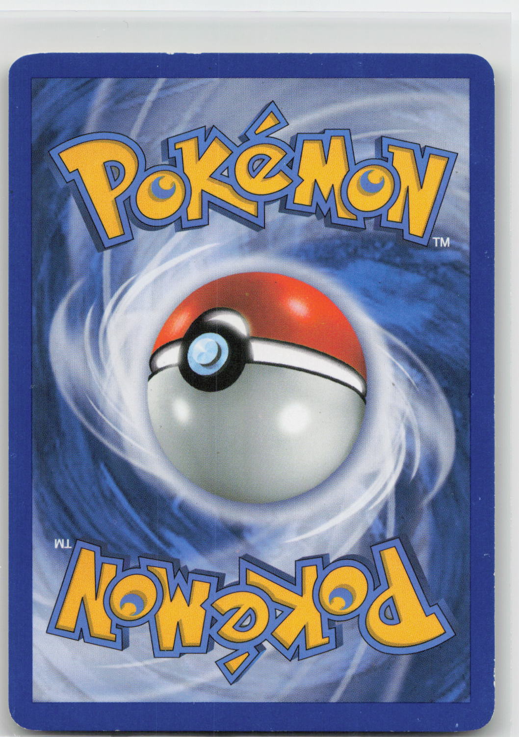 Back of card