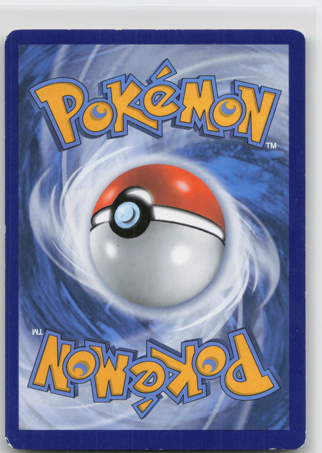 Back of card