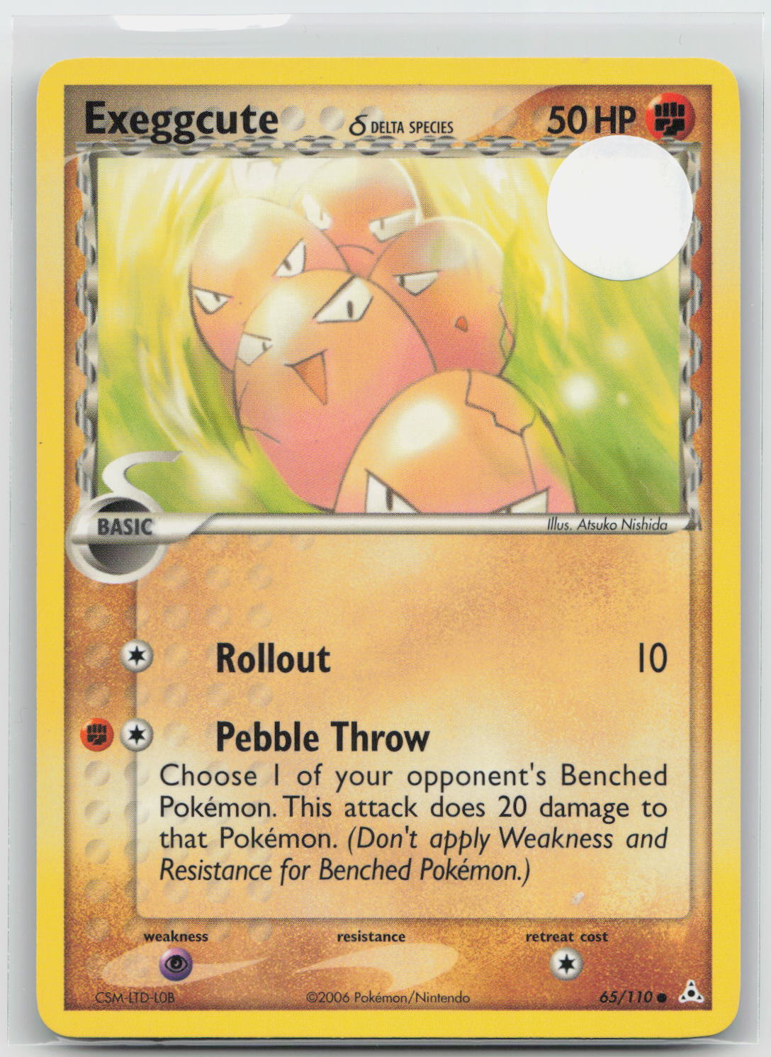 Exeggcute δ - Holon Phantoms 65/110